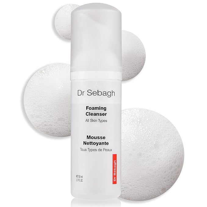 Dr Sebagh 2-in-1 Toner & Cleanser (5.1 fl oz) - Gentle Face Wash - Deep Pore Cleanser & Makeup Remover - Foam Cleanser for Oily Skin - Award-Winning