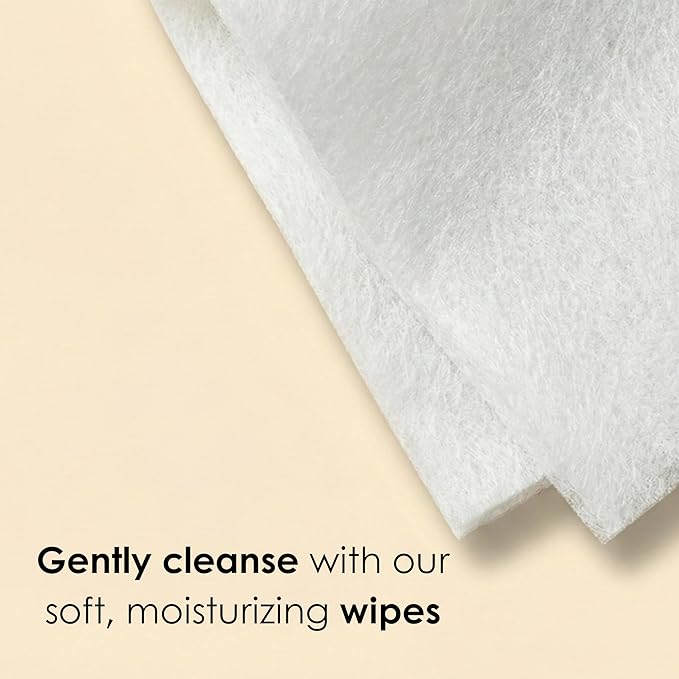 Global Beauty Care Hydrating Makeup Remover Wipes - Gentle Daily Facial Cleansing Wipes for Sensitive Skin, Coconut Infused With Vitamin A, C, & E For Radiant Skin, Travel-Friendly, 60 Count (1-Pack)