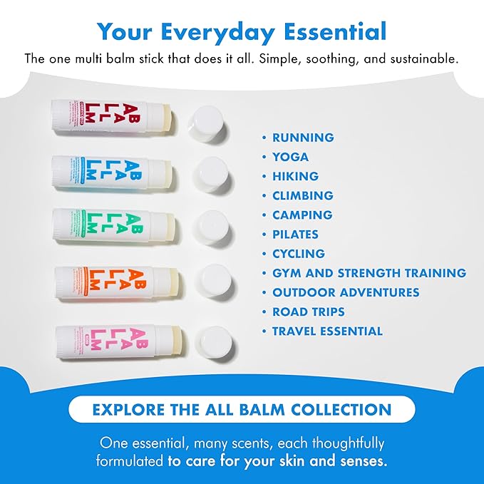Zizia Unscented Multi All Balm Stick – Moisturizing and Hydrating Stick for Lips, Hands & Body – with Shea Butter, Jojoba Oil, Aloe Vera, Calendula – Beauty Moisturizer - Travel Essentials - 0.5 oz