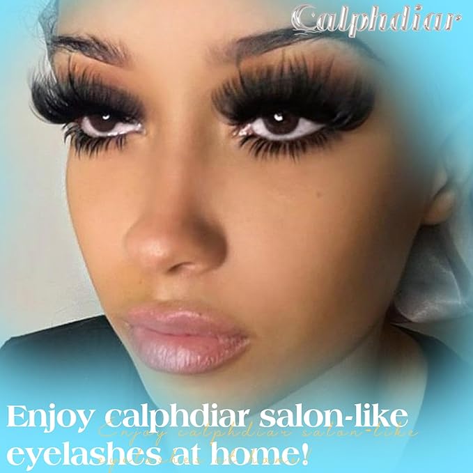 calphdiar Lash Clusters DIY Lash Spikes Eyelash Clusters 436pcs 100D Fluffier Lashes Clusters Spiky Individual Lashes with Bottom Lashes 5-21mm False Eyelashes D-Curly Manga Cluster Eyelash Extensions
