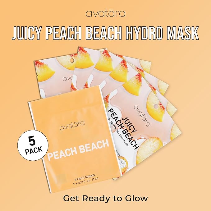 Avatara Juicy Peach Brightening Facial Mask