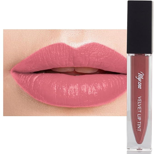 Light Pink Velvet Mousse Liquid Lipstick | High-Pigmented Non-Sticky Non-Drying | Noa