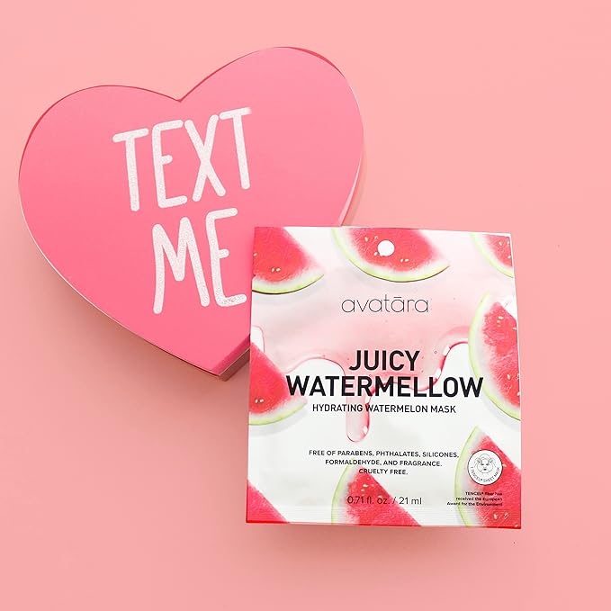 Avatara Juicy Watermellow Facial Mask 15 Hydrating