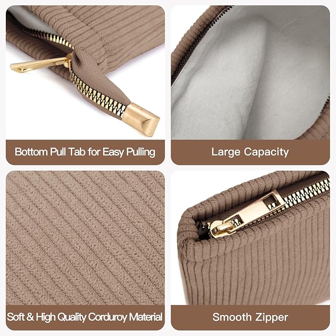 3 pieces makeup bag cosmetic