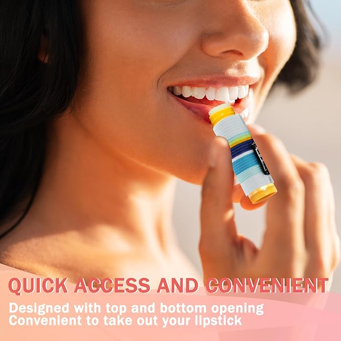 WK IEASON Lip Balm Holder Keychain