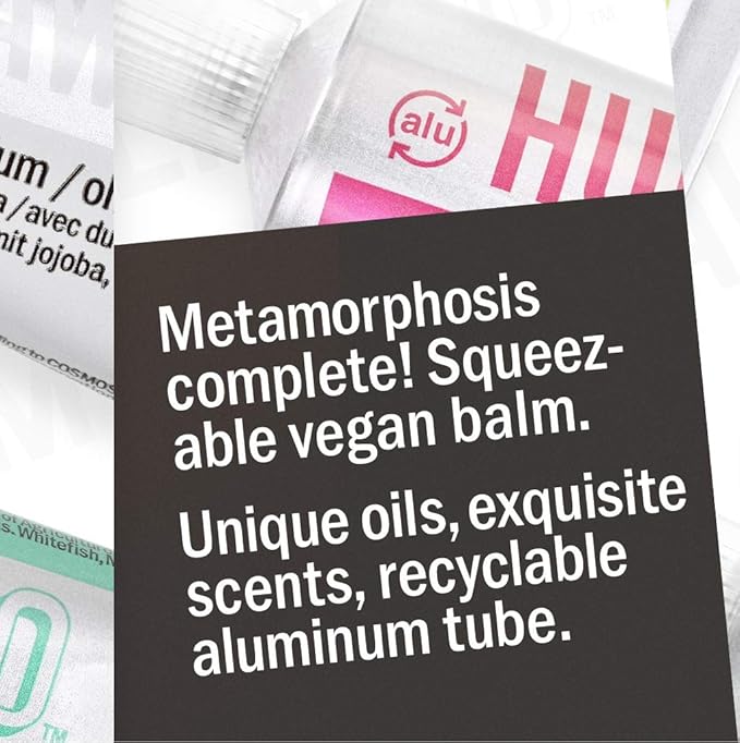 Hurraw! Balmtoo Squeezable Balm, Sandalwood Fir: Organic.