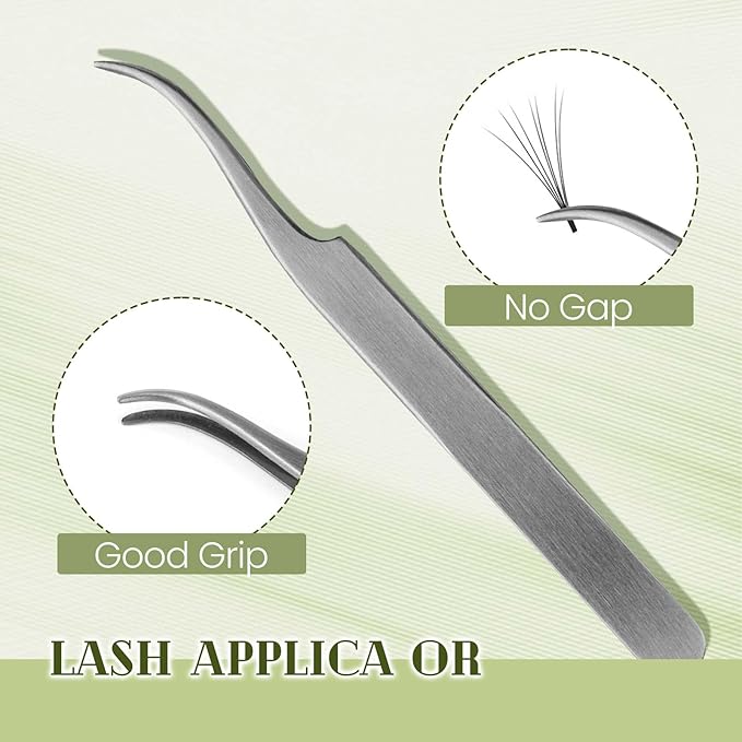 FADVAN Lash Clusters Kit 80D Lash Extension Kit 8-16mm Thick Cluster Eyelash Extensions Long Lash Clusters Soft Individual Lashes DIY with Lash Bond and Seal Lash Tweezers(80D, 0.07D, 8-16mm, Kit)