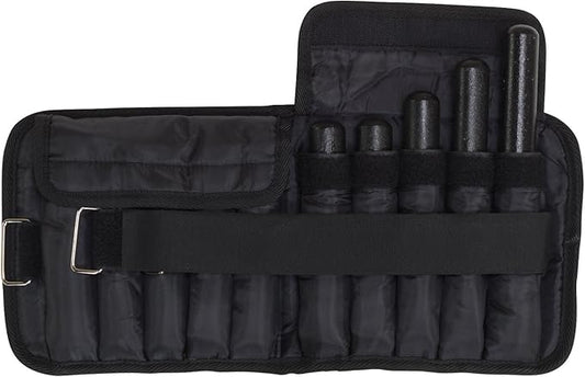 Body-Solid Tools Ankle Weights Pair - Adjustable 20-LB