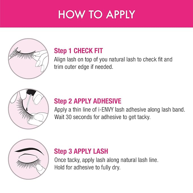 i-ENVY 15 Pairs Demi Wispies False Lashes (3 Pack), Premium Quality 100% Human Hair, Fluffy Feathered Eyelashes With Volume & Curl, Natural Look, Lightweight, Comfortable, Reusable for Everyday Wear