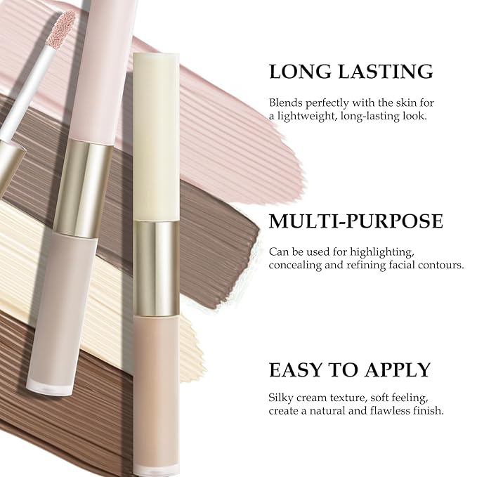 Boobeen Liquid Highlighter Contour Makeup, Face Highlighter Bronzer