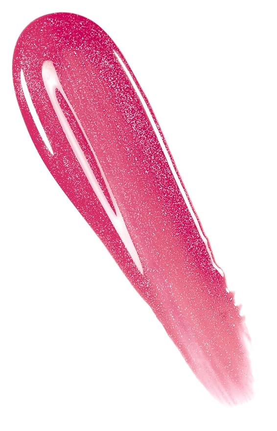 Rimmel Stay Glossy Lip Gloss - Non-Sticky and Lightweight Formula for Lip Color and Shine - 160 Stay My Rose, .18oz