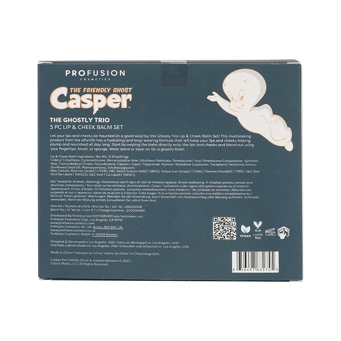 Profusion Cosmetics Casper The Friendly Ghost