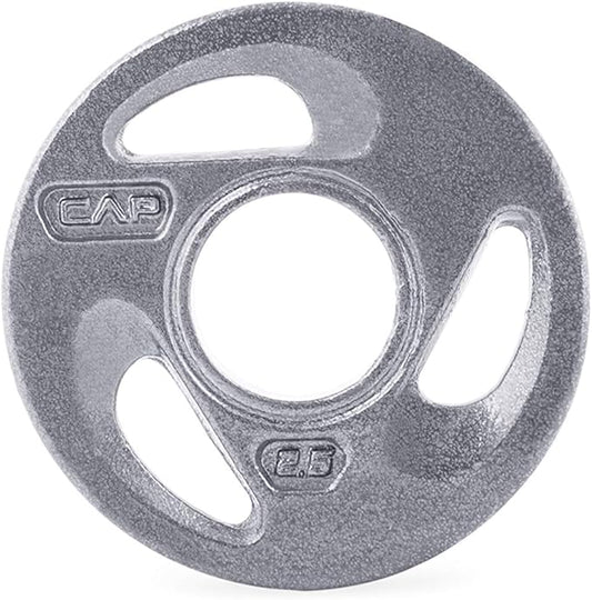 CAP Barbell 2-Inch Olympic Grip Weight Plates 2.5 lb