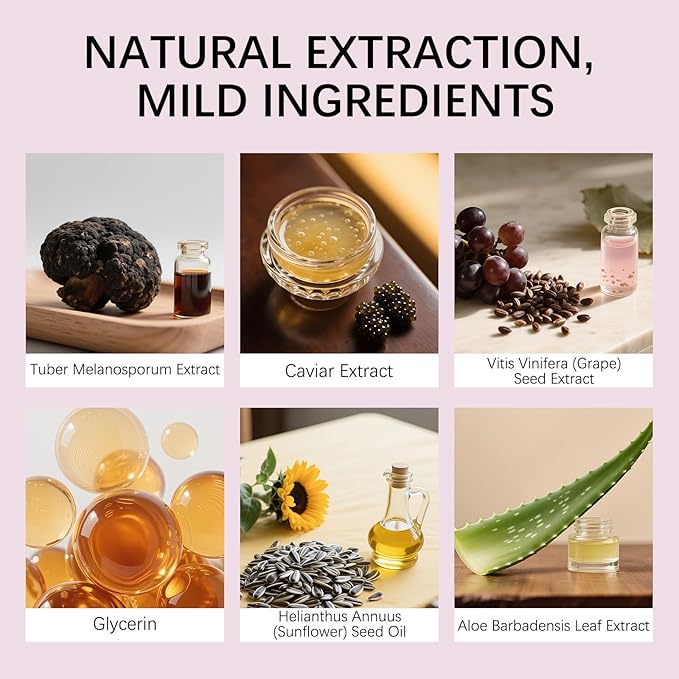 New Champagne Moisturizing Firming Body Creme for Hydrating, Skin Moisturizer Tightens, Hydrates Dry Skin on Arms, Legs, Belly & Neck - Day and Night - Pink, 1 Pack (Aloe Vera, 8 Fl Oz/236 ML)