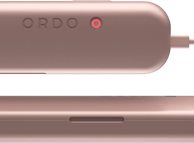 ORDO Sonic+ Charging Travel Case, Secure & Hygienic Toothbrush Storage, USB Charging, MagLock Closure, Durable Design, Tooth Brush Not Included, Rose Gold