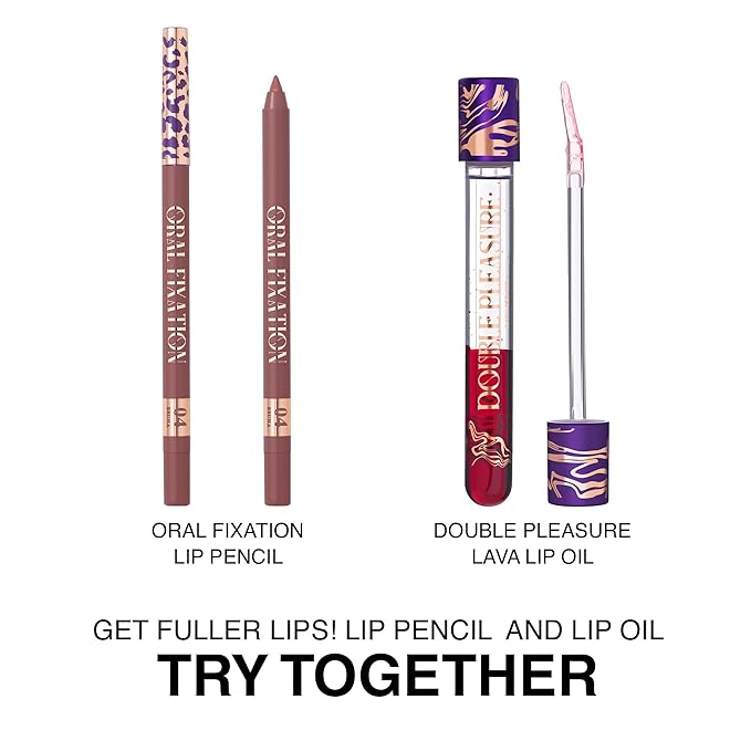 Long-Lasting & Waterproof Lip Liner Pencil – Oral Fixation – Precision Application with Sharpenable Tip (BRUHA)