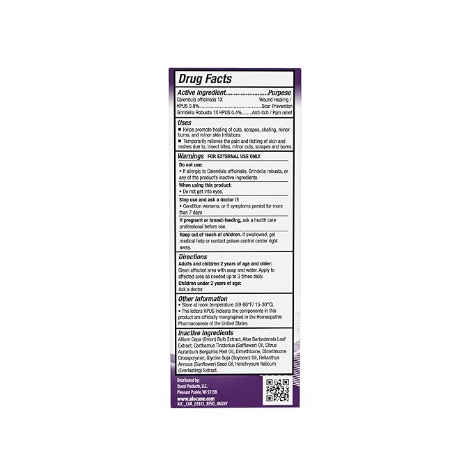 ALOCANE Advanced Scar and Itch Relief Gel - Fast-Acting Formula for Soothing Itching, Reducing Scars & Promoting Skin Healing – 0.7 oz