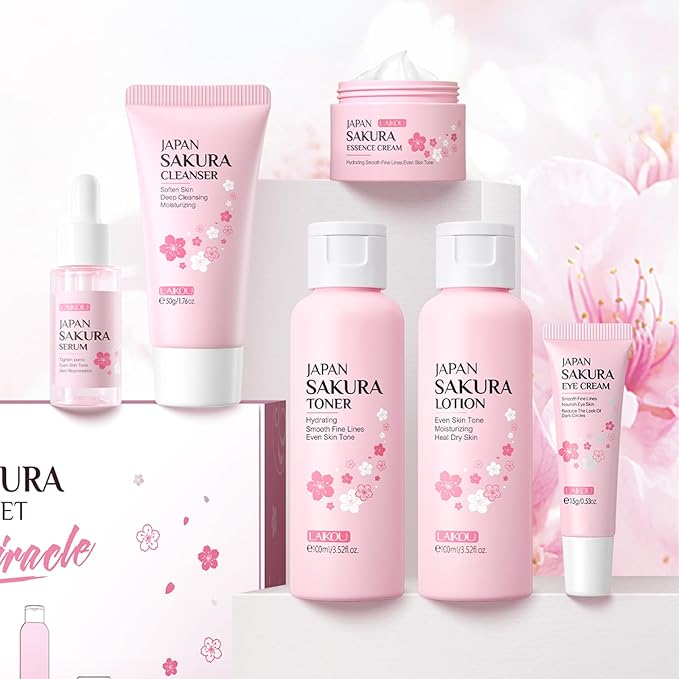 Skin Care Set JAPAN SAKURA Women