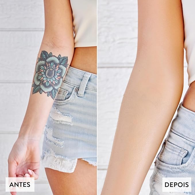 Best Bronze Bombshell Body Makeup - Tattoo Cover Up Makeup & Body Foundation Waterproof - Tattoo Concealer Waterproof for Scars, Varicose Veins Cover Up & Leg Foundation (NC6 Fair Radiance)