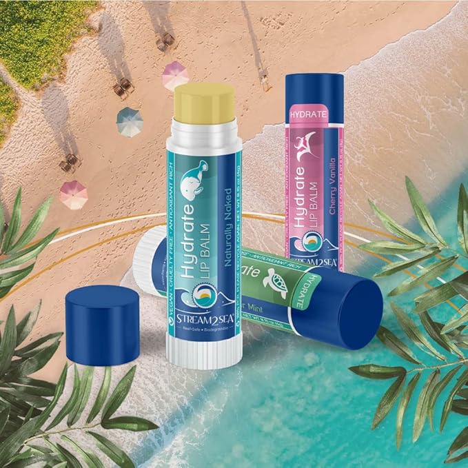 Stream2Sea Hydrate Lip Balm Set, Cherry