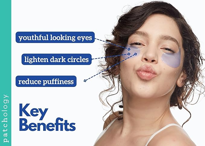 Patchology Restoring Eye Gel Patches with Retinol & Collagen - Eye Masks for Dark Circles, Puffy Eyes & Wrinkles - Anti-Aging Overnight Eye Pads Set - Brighten Skin Care for Eye Bags (30 Pairs)