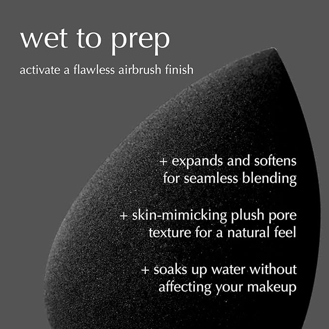 rephr® Makeup Sponge, Makeup Blender for Beauty Products including Liquid Foundation and Concealer, Professional Flawless Streak-Free Finish, Cruelty Free, Vegan, Latex Free, 2 count