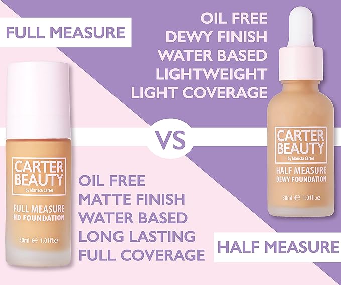 Carter Beauty Full Measure HD Foundation - Lightweight, - 1. 01 OZ