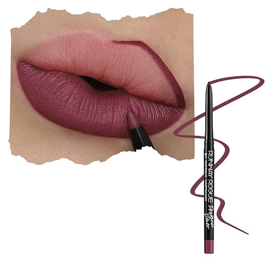 Runway Rogue Designer Liner Lip Pencil, Matte Muted-Plum Lip