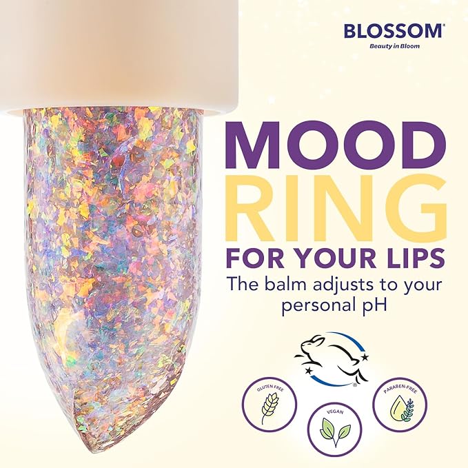 Blossom pH Adjusting Shimmering Lip Balm 0.12oz./3.5g,