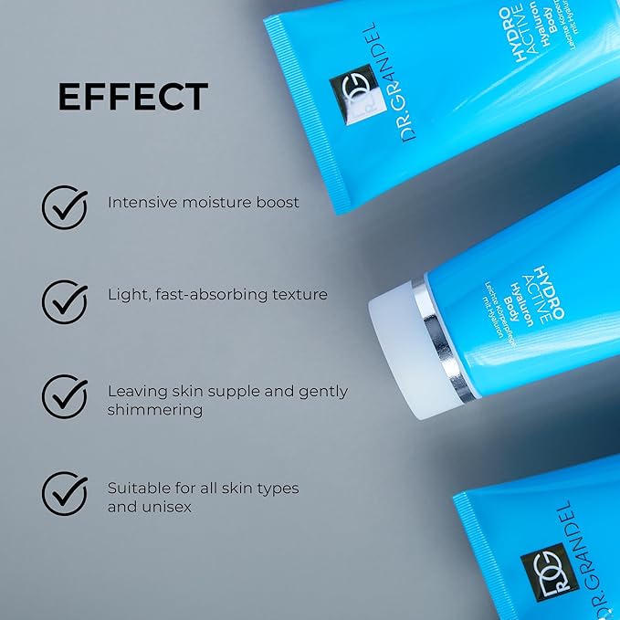Dr. Grandel HYDRO ACTIVE Hyaluron Body I moisturizing body care with hyaluron