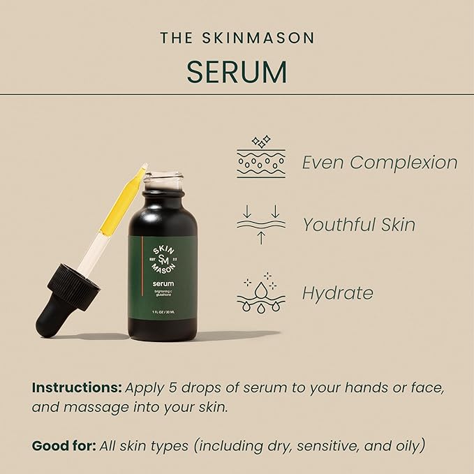 SkinMason Vitamin C & Glutathione Serum