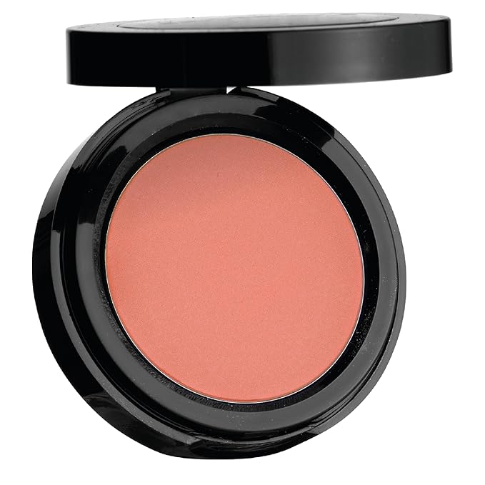 Sandstone Scandinavia Hypoallergenic Pressed Powder Blush – Smooth & Blendable – Lightweight, Long-Lasting – Vegan – Peach