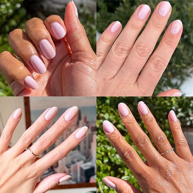 Olive & June Long-Lasting Nail Polish | Valentine's Day |Gel-Like Finish No Lamp Needed Lasts up to 10 days | Salon-Quality 15-Free, Vegan & Cruelty-Free Chip-Resistant | Strawberry Scone