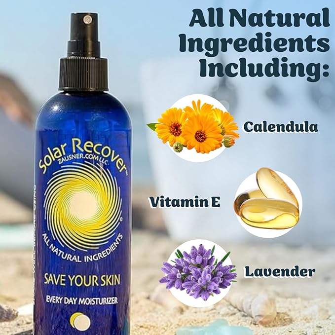 After Sun Moisturizing Spray 2 Pack (12 Ounce Each) - Hydrating Facial & Body Mist - 2460 Sprays of Sunburn Relief With Vitamin E & Calendula - Lotion Delivered in Water For Healthy Skin
