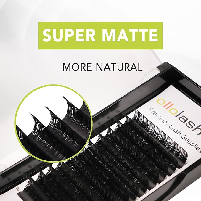 Bottom Lash Extension B Curl 0.05mm Mix4-7mm 4mm 5mm 6mm 7mm Black Color Bottom Lash Extensions, Professional Supplies for Lash Techs (Bottom-B-0.05, 4-7mm)