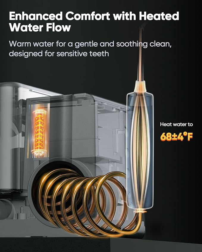 MySmile LP233 Pro Electric Water Flosser Graphite Grey and LP221 Cordless Water Flosser Pearl White Combo