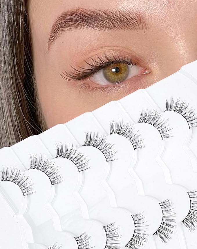 Onlyall Half Lashes Natural Half Eyelashes Wispy Corner Lashes C13