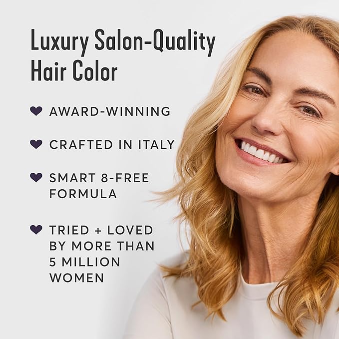 Madison Reed Radiant Hair Color Kit - 9N Medium Neutral Blonde (Nocera Blonde), Dimensional Gray Hair Blending Permanent Hair Dye, PPD-Free & Ammonia-Free, 2 Pack