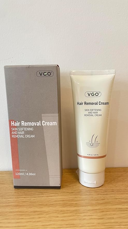 VGO Painless Bikini Gel for Women & Men, Unwanted Hair Removal for All Skin Types, 120ml / 4.06oz