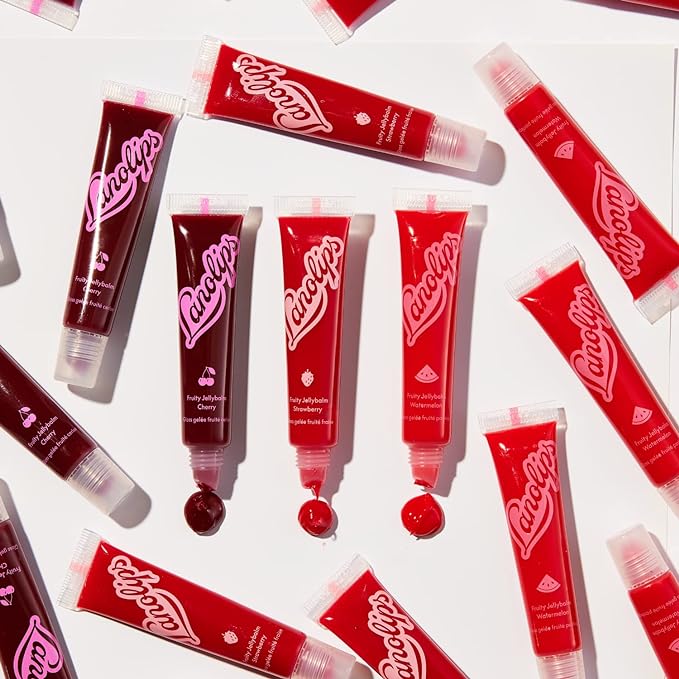 Lanolips Fruity Jellybalm, Strawberry - Tinted 0.35oz)