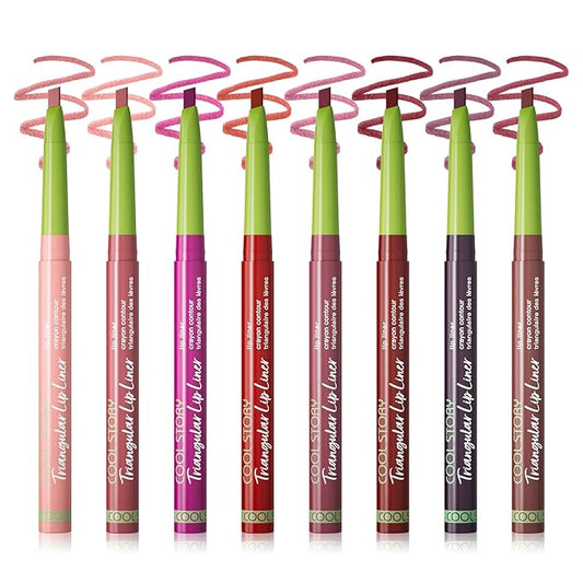 COOL STORY Lip Liner Pencil Stain Long Lasting Waterproof Makeup Set