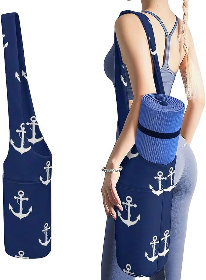 Yoga Mat Bag Large Tote Carrier Holder with Water Bottle Pocket Yoga Bags