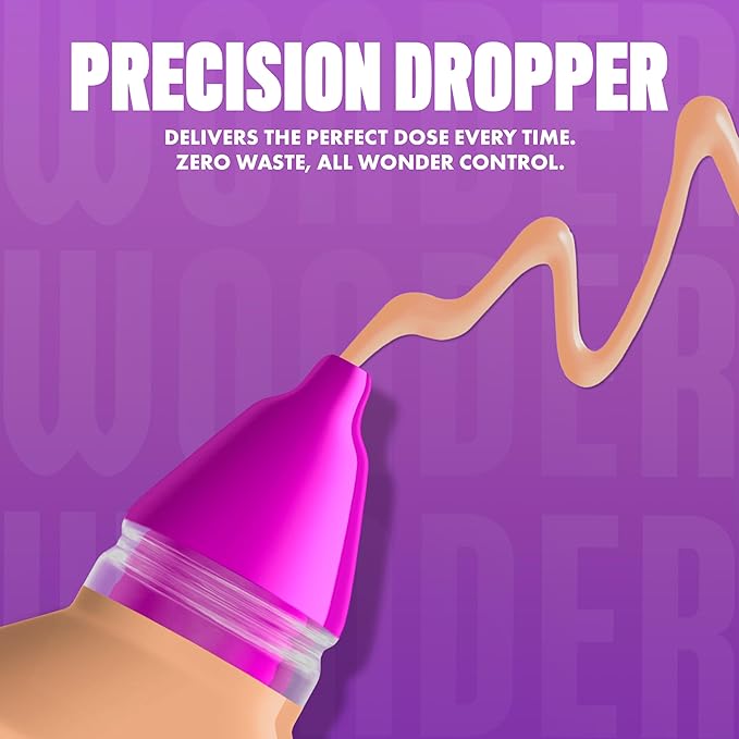 NYX PROFESSIONAL MAKEUP Make 'Em Wonder Liquid Foundation, 24HR Foundation Makeup With A Soft Matte Finish, Buildable Full Coverage - 09 Light Nude