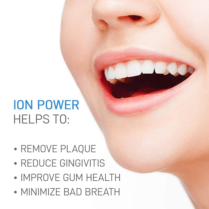IONIC KISS IONPA DH Home Black Ionic Power Electric Toothbrush Black, Easy-to-use, Brushing Timer, 3 Modes, 2 Soft Extended Filament Brush Heads Made in Japan, You, hyG, DH-311BK