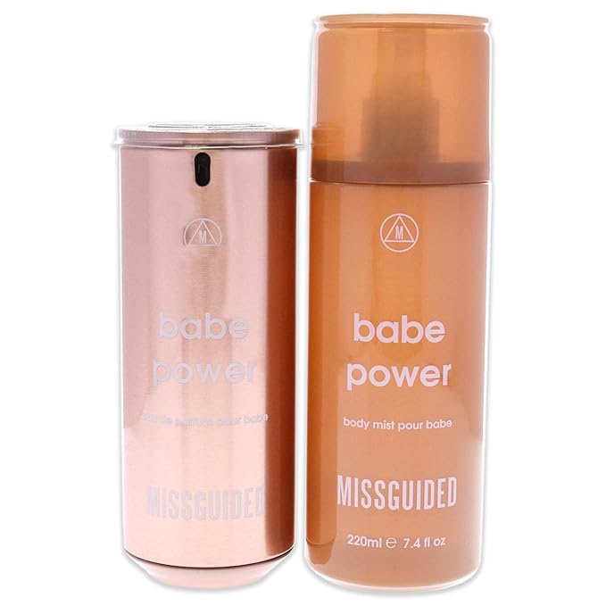 Babe Power Women 2.7oz EDP Spray, 7.4oz Body Mist 2 Pc Gift Set