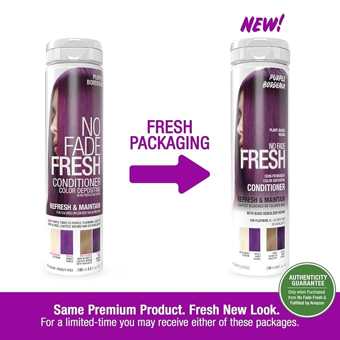NO FADE FRESH Purple Color
