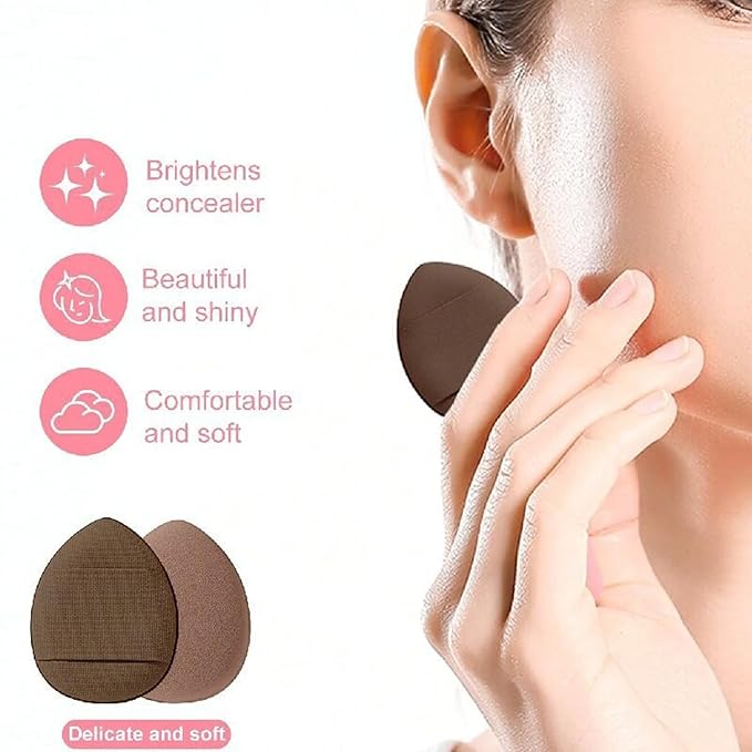 atrccs 48pcs Brown Makeup Brush Set, Professional & Beginner-friendly Premium Synthetic Makeup Brushes Kit, Multi-functional Makeup Brushes Tool Set for Foundation Powder Concealers Eye Shadows Blush