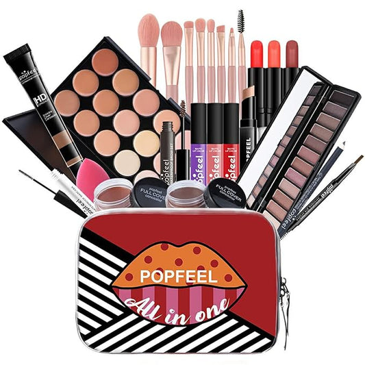 All-in-one Makeup Set Holiday Gift | Full Makeup