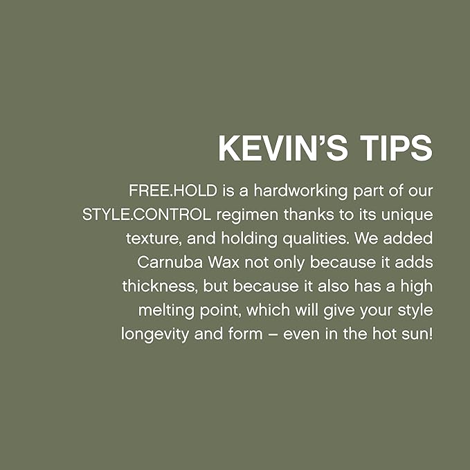 KEVIN.MURPHY FREE.HOLD - Hair Styling Paste - For All Types - Medium Hold - Hair Breakage Prevention - Styling Product - Paraben Free Hair Care - 100 g / 3.5 oz (Pack of 2)