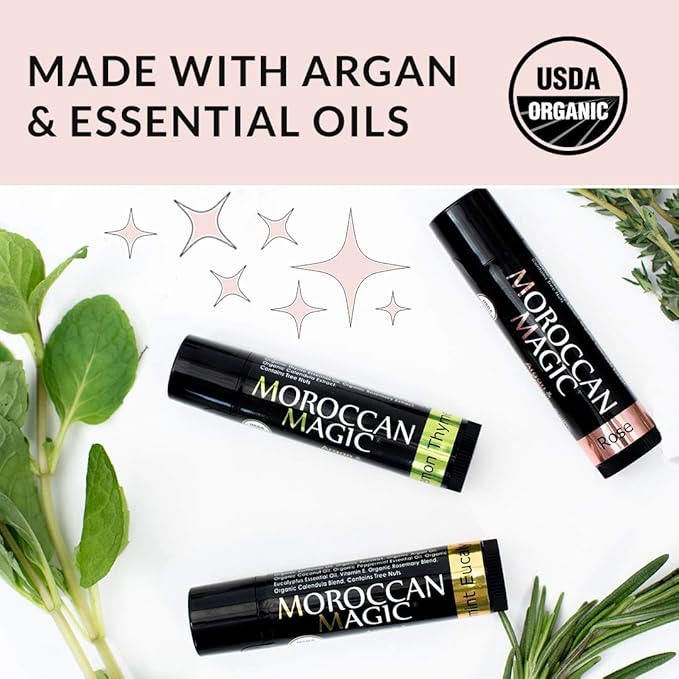 Moroccan Magic Organic Lip Balm Variety Cruelty